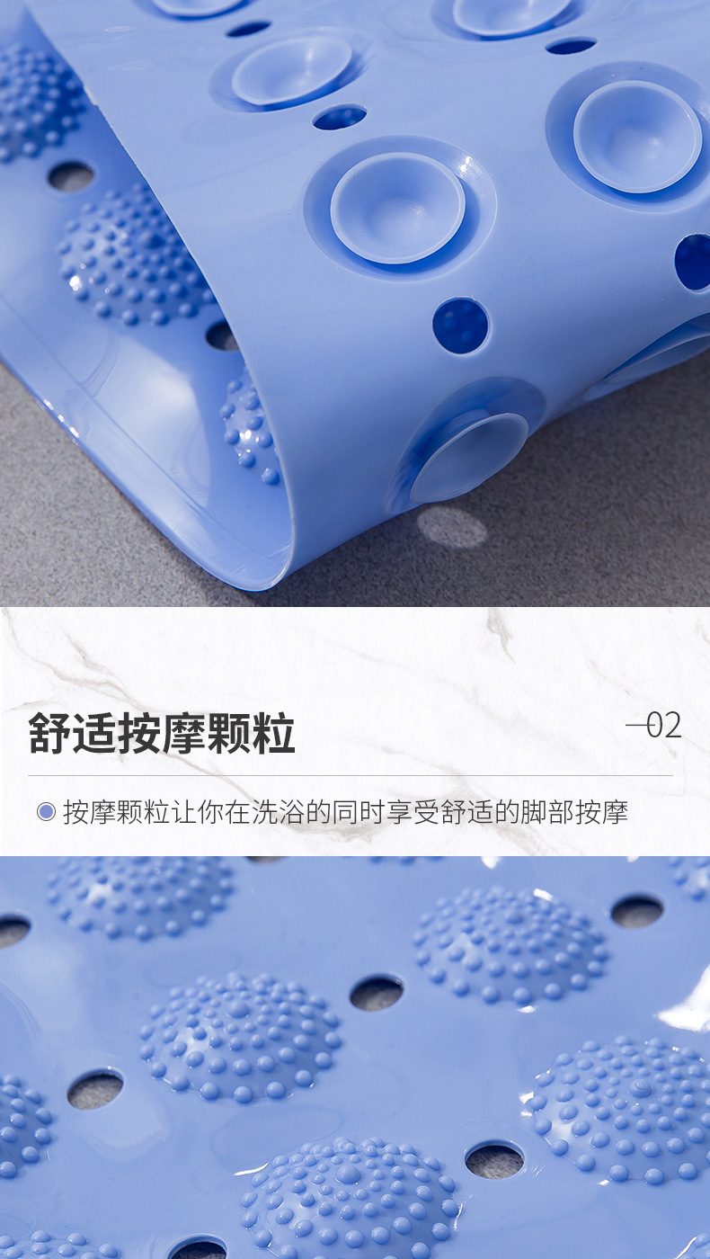 Wholesale Bathroom Non-Slip Mat Shower Home Bath Anti-Fall Bathroom Bathtub Foot Mat Bathroom Non-Slip Mat