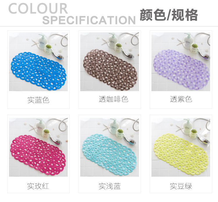 Cross border stone bathroom space non - slip mat bathroom mat hotel non - slip mat bathroom put bathtub with suction cup non - slip