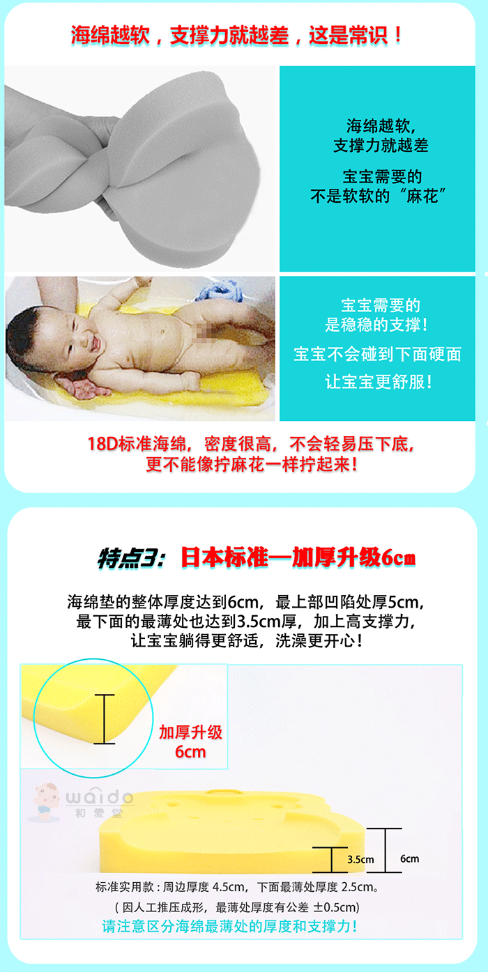 Japanese Newborn Baby Bathtub Sponge Mat Swimming Pool Bath Stand Net Bed Baby Sitting Lying Universal Non-Slip Japanese Newborn Baby Bathtub Sponge Mat Swimming Pool Bath Stand Net Bed Baby Sitting Lying Universal Non-Slip