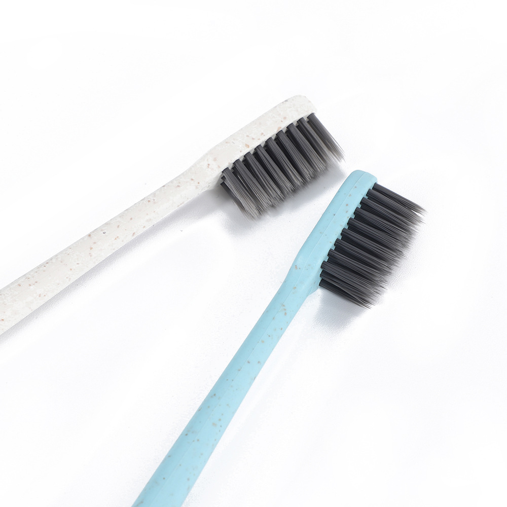 Hotel Room Disposable Toiletries Straw Toothbrush Disposable Toothbrush Toothpaste 2-in-1 Tooth-Cleaners Set
