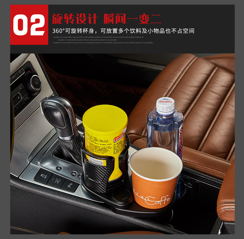 Style MultiFunction Car Water Cup Holder Carbon Fiber Modification Coaster Ashtray for Car Cup Holder Drink Holder Style MultiFunction Car Water Cup Holder Carbon Fiber Modification Coaster Ashtray for Car Cup Holder Drink Holder