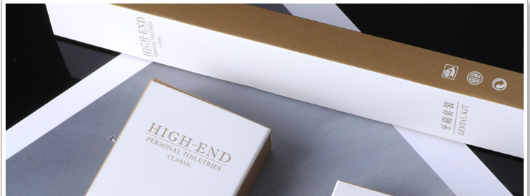 High-End Hotel Disposable Toiletry Set Full Set of Bed & Breakfast Hotel Special Toothbrush Toothpaste Tooth Brushing Utensil Wholesale