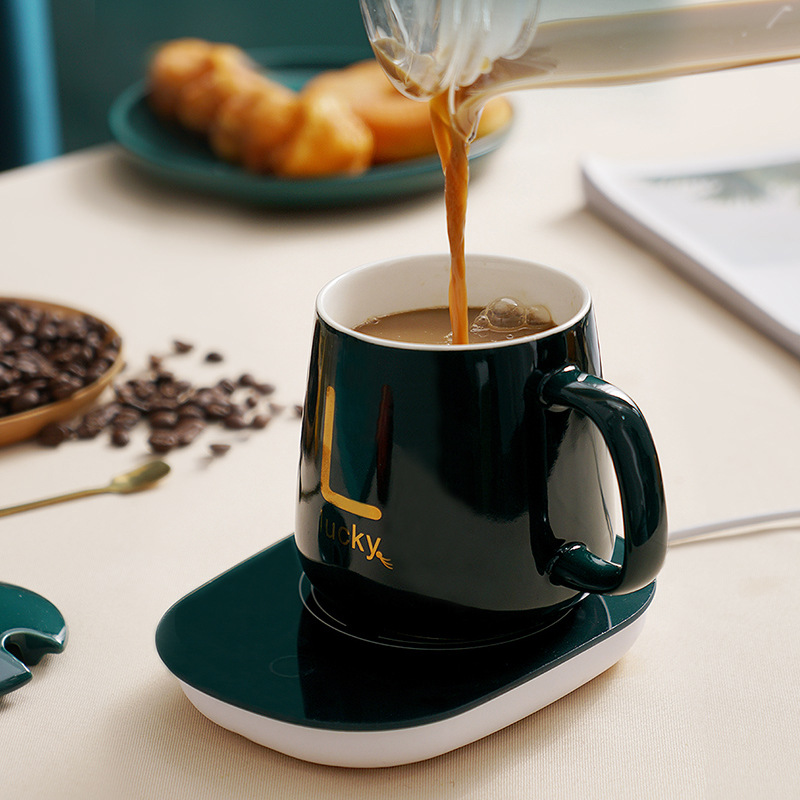 Household Heating Warm Cup Hot Milk Smart Thermal Cup Pad 55 Degrees Thermal Cup Pad Do Not Pick Cup Type Insulated Coaster