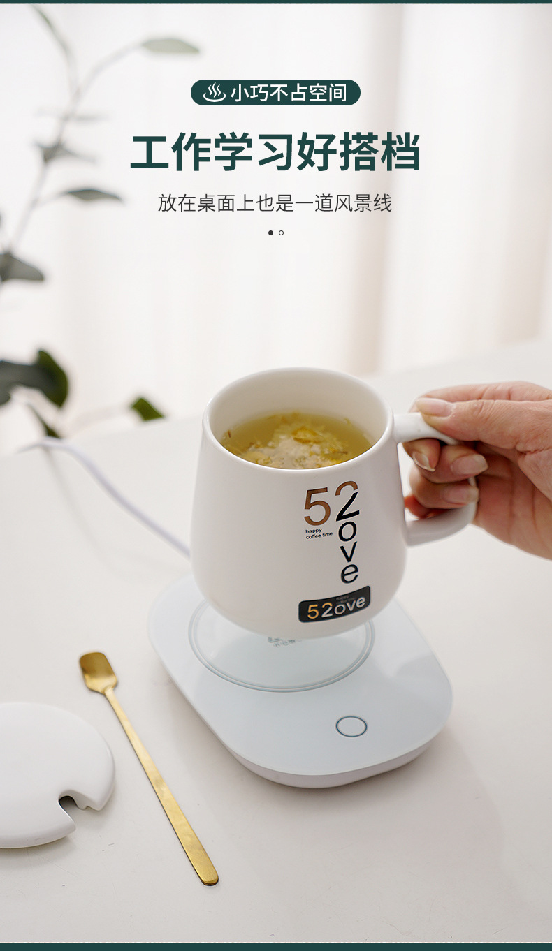 Household Heating Warm Cup Hot Milk Smart Thermal Cup Pad 55 Degrees Thermal Cup Pad Do Not Pick Cup Type Insulated Coaster Household Heating Warm Cup Hot Milk Smart Thermal Cup Pad 55 Degrees Thermal Cup Pad Do Not Pick Cup Type Insulated Coaster