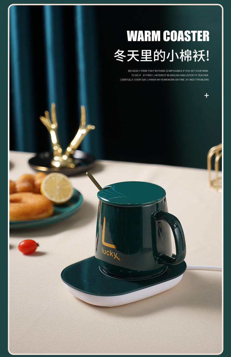 Household Heating Warm Cup Hot Milk Smart Thermal Cup Pad 55 Degrees Thermal Cup Pad Do Not Pick Cup Type Insulated Coaster Household Heating Warm Cup Hot Milk Smart Thermal Cup Pad 55 Degrees Thermal Cup Pad Do Not Pick Cup Type Insulated Coaster