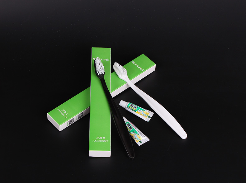 Hotel toothbrush toothpaste toothpaste hotel disposable toiletries five - star toothpick two - in - one set Hotel toothbrush toothpaste toothpaste hotel disposable toiletries five - star toothpick two - in - one set