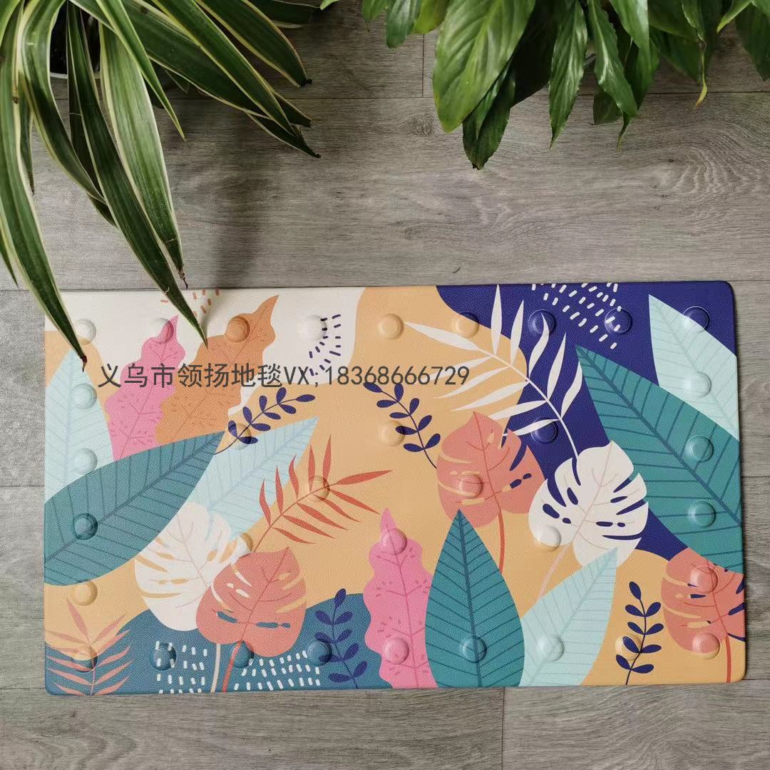 Cartoon Bathroom Non-Slip Mat Household Shower Room Mat Bathroom Bathtub Floor Mat Bath Foot Mat Children's Floor Mat