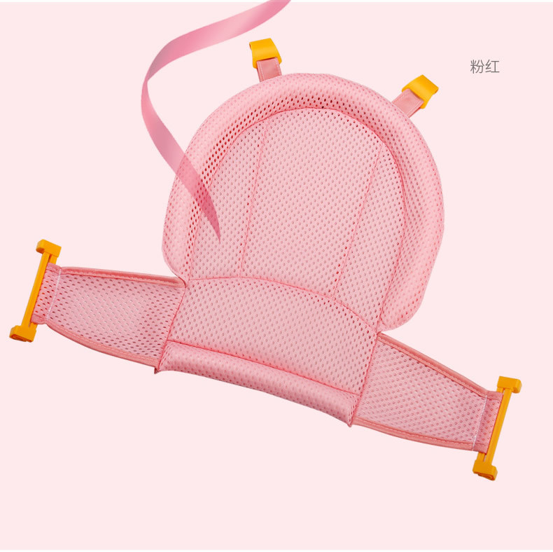 Babies' Bathtub Bath Bed Net Bath Sponge Babies' Net Bath Sponge Non-Slip Breathable Bath Mat Sitting Lying Universal 6006