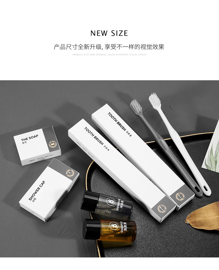 Hotel Disposable Toothbrush Hotel Special Toiletries Toothpaste Set Travel Portable Soft Hair Tooth-Cleaners Customization