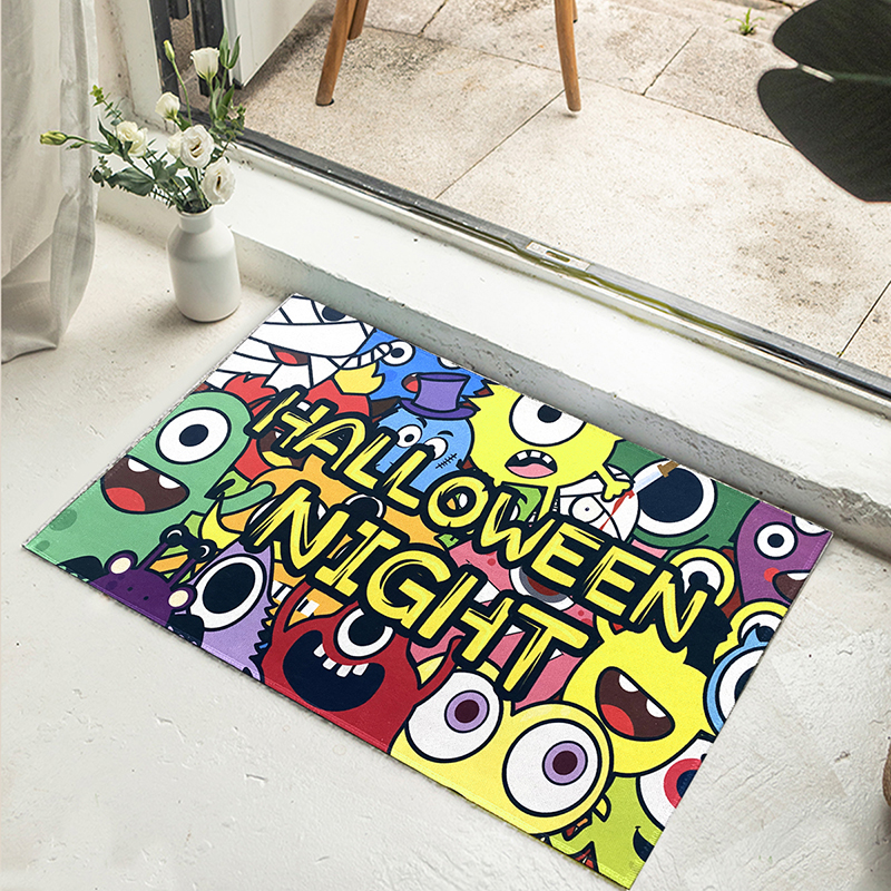 Color Doorway Mat Bathroom Bathroom Door Bathtub Shower Front Absorbent Floor Mat Customizable Size