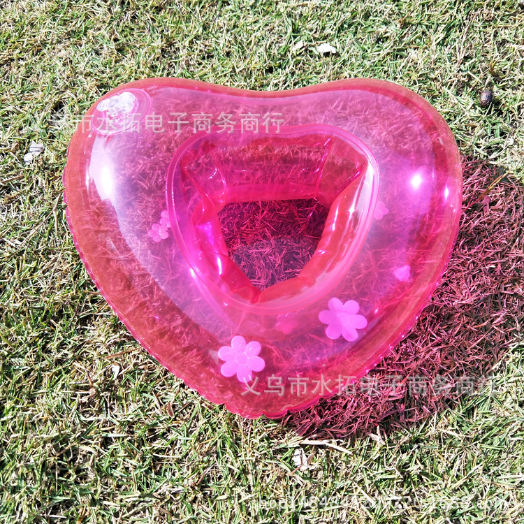 Spot PVC Inflatable Water Sports Goods Flamingo Coaster Inflatable Water Floating Beverage Cup Holder Cup Holder