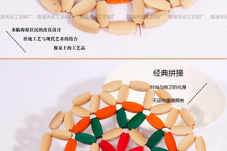 Authentic Factory Direct Sales Heat Proof Mat Bamboo Casserole Mat Home Kitchen Bamboo Placemat Boutique Hollow Out Bowl Coaster Cup Coaster