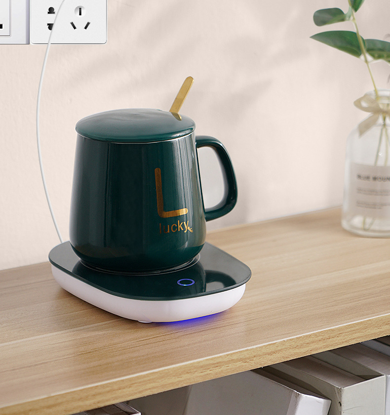 Smart Thermal Cup Pad 55 Degrees Constant Temperature Heating Coaster Warm Cup Hot Milk without Cup Type Insulated Coaster Smart Thermal Cup Pad 55 Degrees Constant Temperature Heating Coaster Warm Cup Hot Milk without Cup Type Insulated Coaster