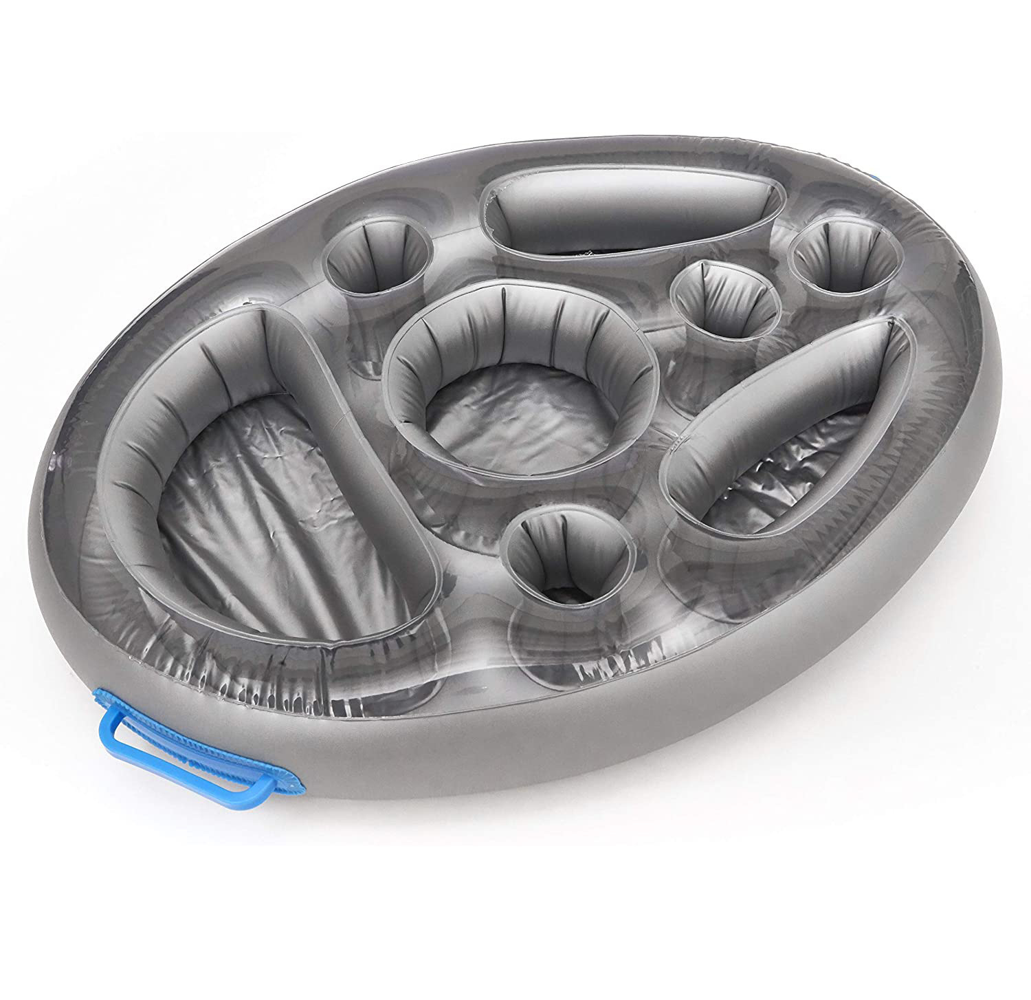 Drink Holder Cup Swimming Pool Inflatable Water Coaster Water Party Inflatable Floating Coaster Pool Dinner Plate