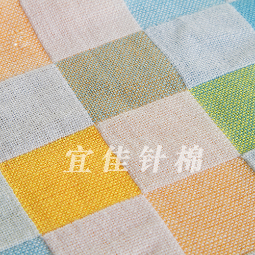 Factory direct gauze Plaid towel boy/not afford to soft absorbent towel/kindergarten sweat-absorbent towel