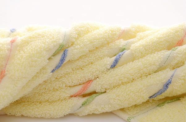 Pure cotton color strip towel towel gift promotion towel can be customized LOGO Pure cotton color strip towel towel gift promotion towel can be customized LOGO