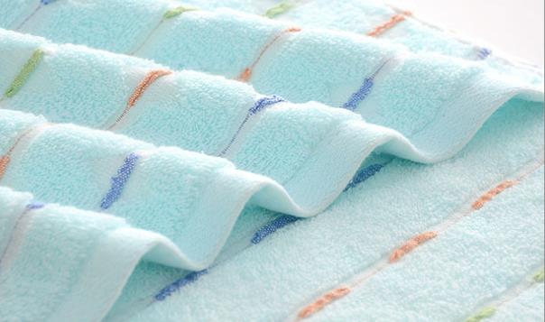 Pure cotton color strip towel towel gift promotion towel can be customized LOGO Pure cotton color strip towel towel gift promotion towel can be customized LOGO