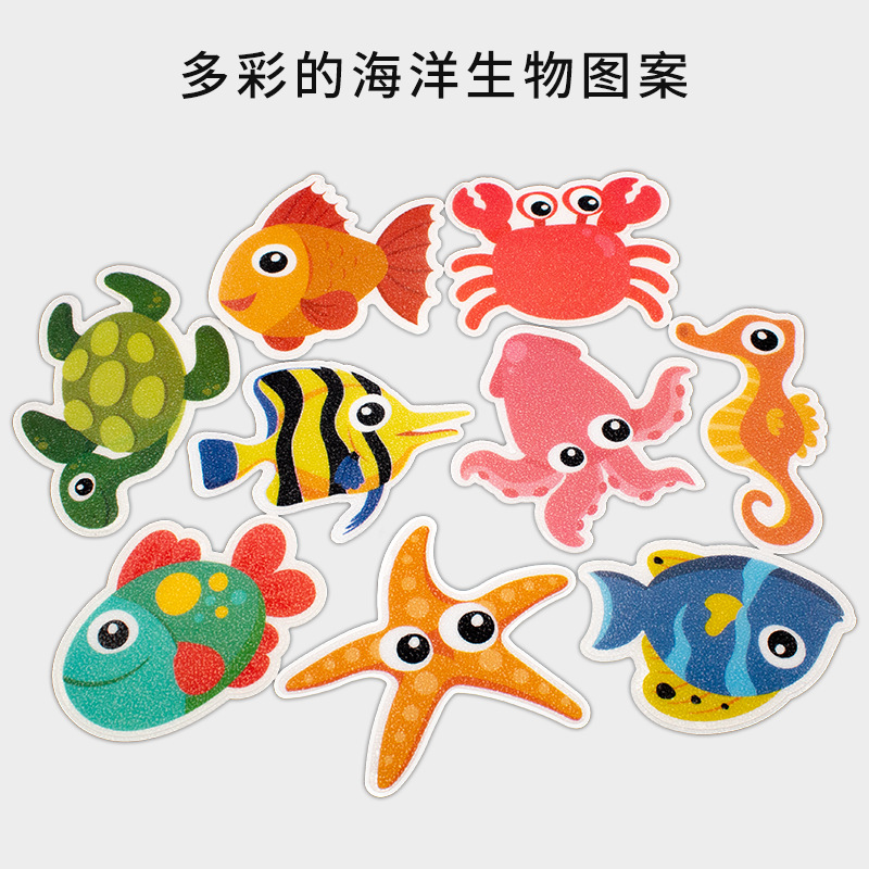 Round Transparent Bathroom Toilet Anti-Slip Tape Floor Mat Stair Steps Anti-Skid Tape Self-Adhesive Bathtub Anti-Slip Bar