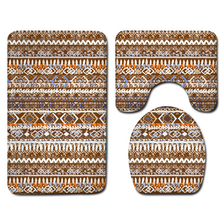 One Piece Dropshipping Bathroom Three-Piece Flannel Washed Toilet Floor Mat Bathtub Side Foot Mat Bathroom Small Wholesale One Piece Dropshipping Bathroom Three-Piece Flannel Washed Toilet Floor Mat Bathtub Side Foot Mat Bathroom Small Wholesale