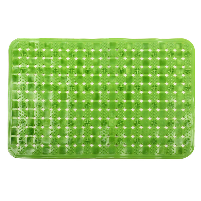 Manufacturer wholesales the hotel PVC floor mat bathroom anti - skid pad small plate brush bathtub with suction plate massage foot pad Manufacturer wholesales the hotel PVC floor mat bathroom anti - skid pad small plate brush bathtub with suction plate massage foot pad