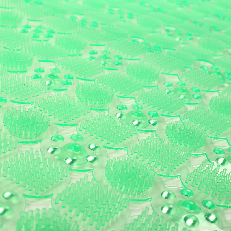 Manufacturer wholesales the hotel PVC floor mat bathroom anti - skid pad small plate brush bathtub with suction plate massage foot pad Manufacturer wholesales the hotel PVC floor mat bathroom anti - skid pad small plate brush bathtub with suction plate massage foot pad