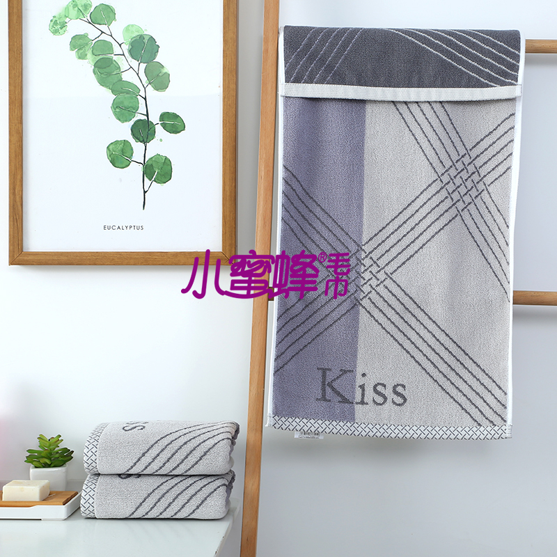 Bee Towel Positive and Negative 32-Strand Towel Face Wash Couple Towel Item No.: 712