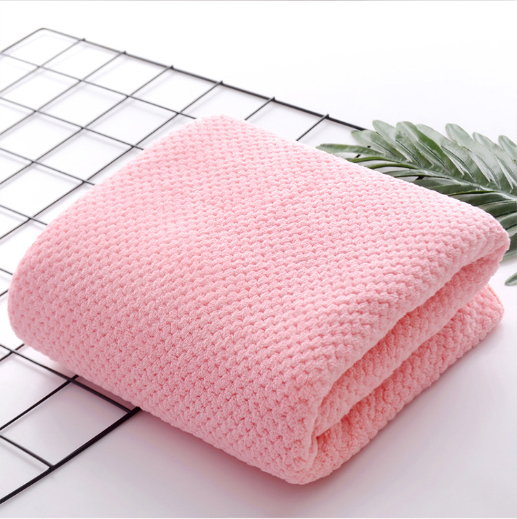 Pineapple Plaid Coral Velvet Bath Towel Men and Women Bathing Towel Factory Wholesale Wrapping Towel Absorbent Not Easy to Lint Large Kerchief Pineapple Plaid Coral Velvet Bath Towel Men and Women Bathing Towel Factory Wholesale Wrapping Towel Absorbent Not Easy to Lint Large Kerchief