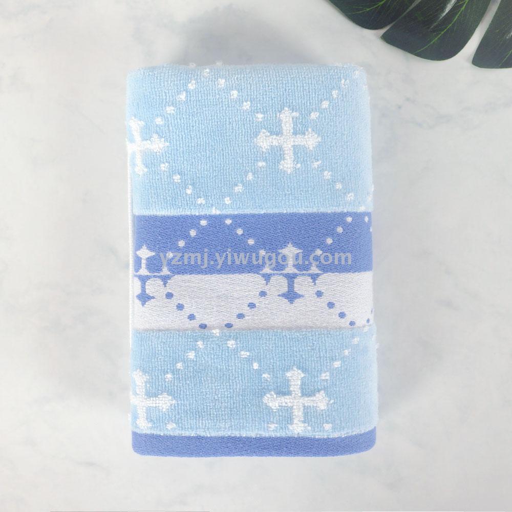 Cotton yarn-dyed untwisted velvet towel towel gift towel