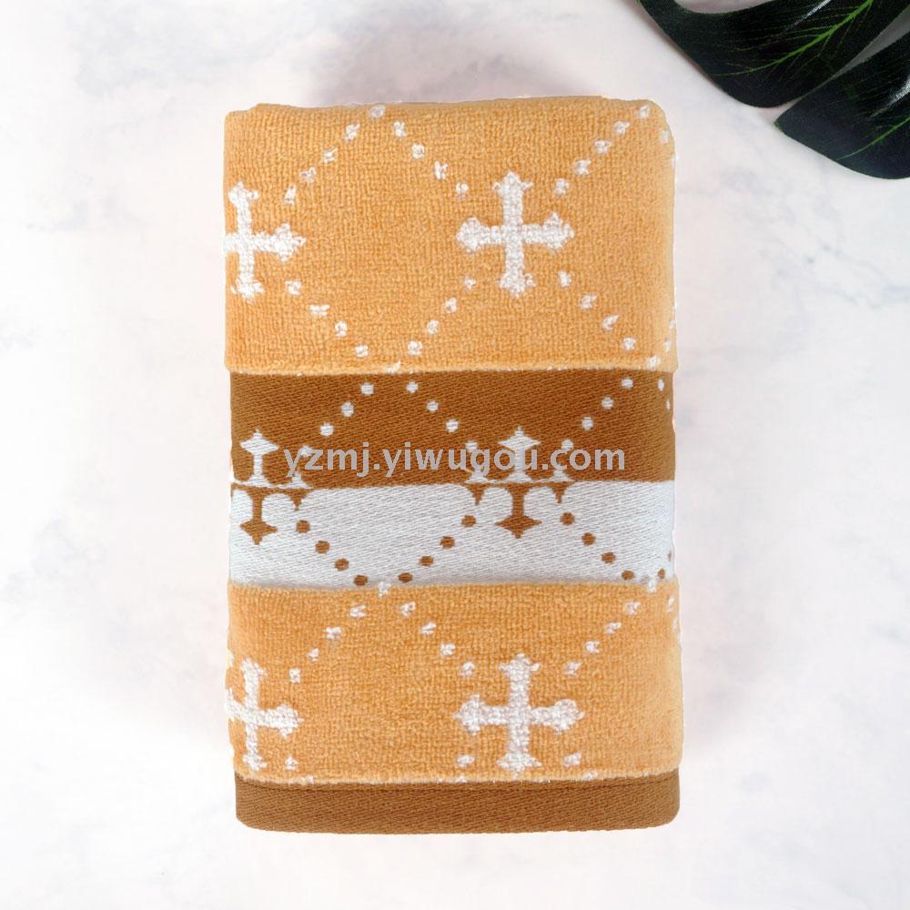 Cotton yarn-dyed untwisted velvet towel towel gift towel