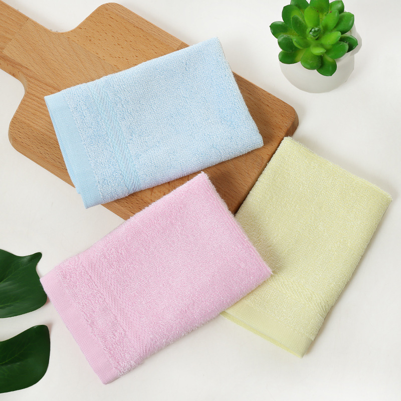 Bamboo Fiber Plain Super Soft Small Square Towel Baby Saliva Towel Handkerchief Customizable Logo Advertising Towel Bamboo Fiber Plain Super Soft Small Square Towel Baby Saliva Towel Handkerchief Customizable Logo Advertising Towel