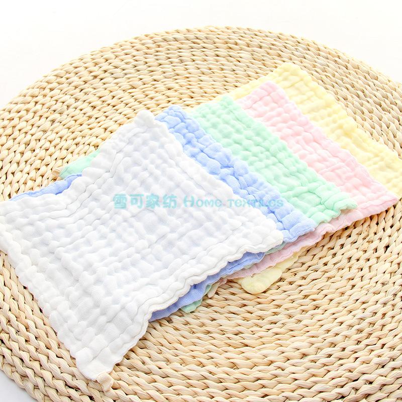 6 six layers of gauze fold common density towel hanging towel towel baby slobber plain 6 six layers of gauze fold common density towel hanging towel towel baby slobber plain