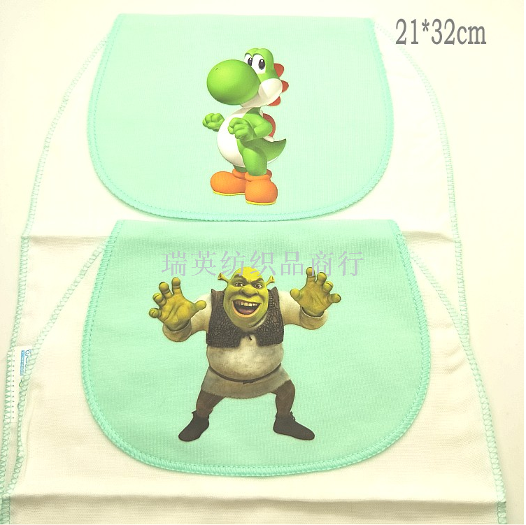 2017 new 3D baby sweat towel neonatal soft pad towel sweat towel cotton 2 installed