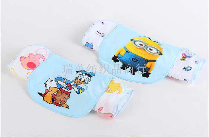 2017 new 3D baby sweat towel neonatal soft pad towel sweat towel cotton 2 installed
