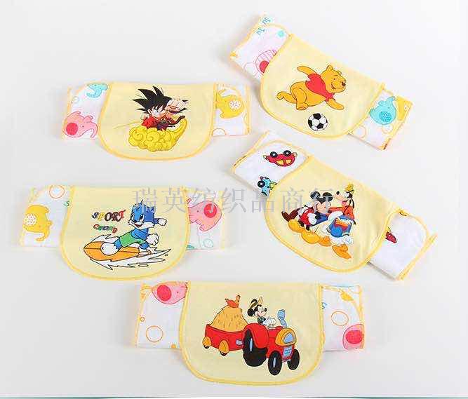 2017 new 3D baby sweat towel neonatal soft pad towel sweat towel cotton 2 installed