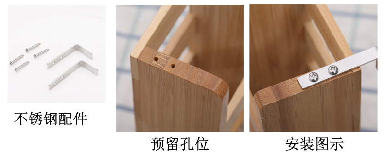Bamboo Double-Layer Dish Rack Plate Rack Draining Rack Solid Wood Kitchen Storage Rack Dish Rack Bowl Bar with Chopsticks Cage Storage Rack Bamboo Double-Layer Dish Rack Plate Rack Draining Rack Solid Wood Kitchen Storage Rack Dish Rack Bowl Bar with Chopsticks Cage Storage Rack