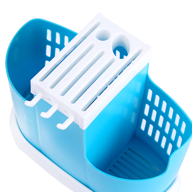 Multi-Functional Chopsticks Holder Draining Chopsticks Shelf Kitchen Chopsticks Box Hanging Tableware Toolframe Plastic Chopsticks Cage