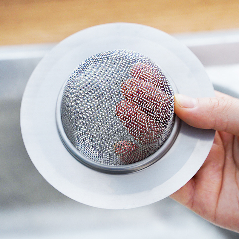 Kitchen Sink Garbage Filter Net Washing Basin Funnel Dishwashing Sink Funnel Garbage Liftable Filter Cage Floor Drain Anti-Blocking Deodorant