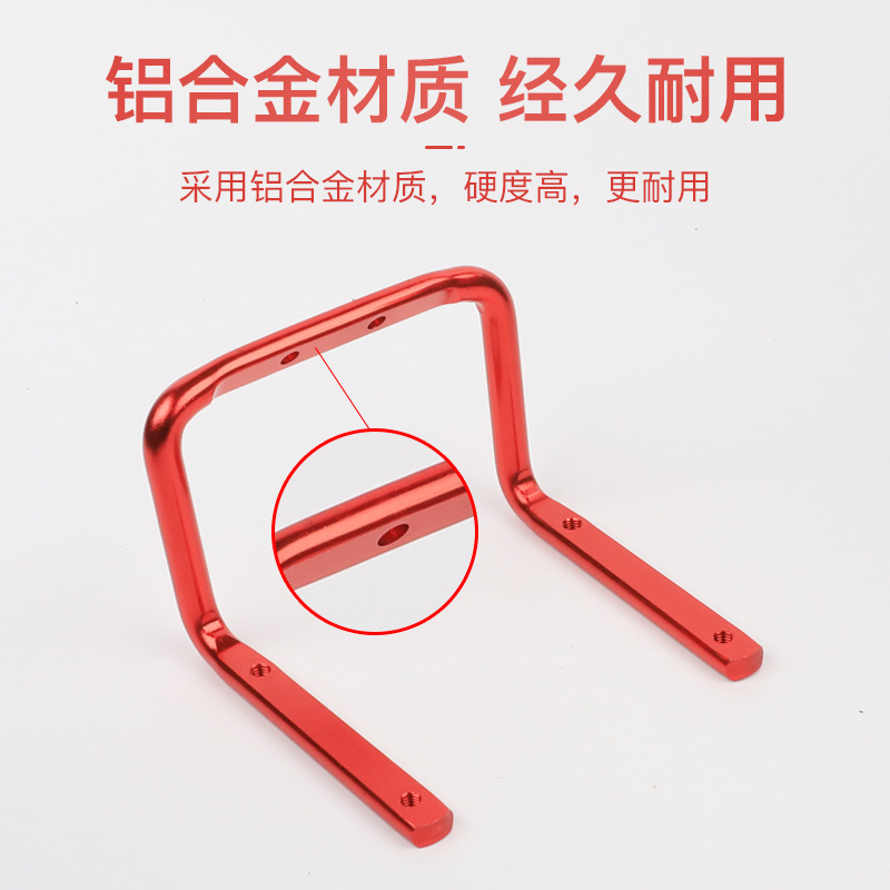 Bicycle Aluminum Alloy Water Bottle Holder Converter Saddle Double Water Bottle Cage Adapter Cycling Fixture and Fitting