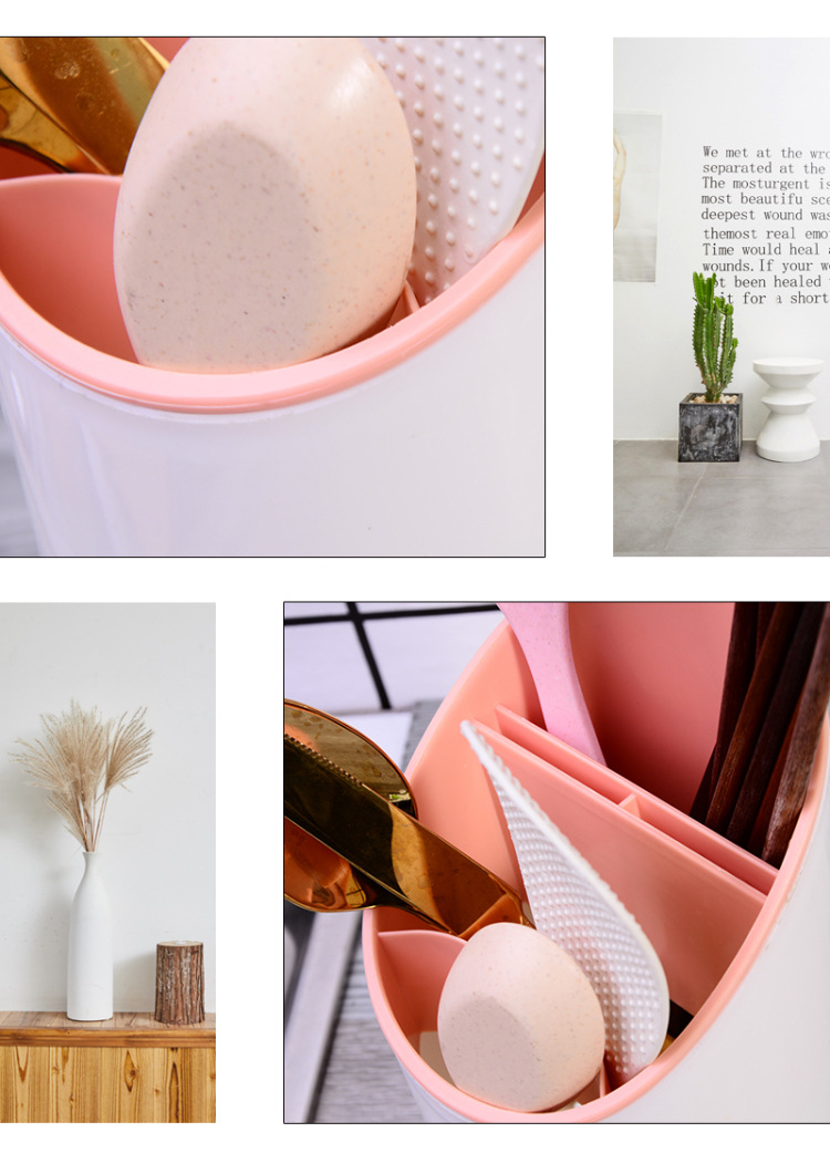 Kitchen Plastic Drain Chopsticks Cage Spoon Rack Chopsticks Cage Multi-Functional Kitchen Cutlery Storage Rack Chopsticks Holder