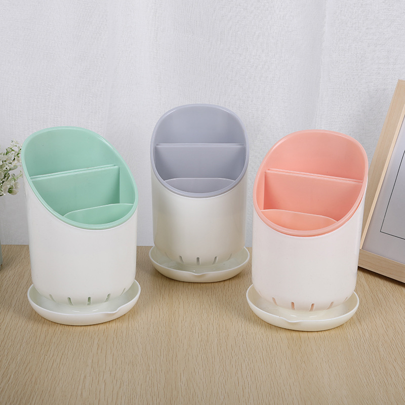 Creative Double Layer Chopsticks Holder Household Kitchen Removable Compartment Drain Chopsticks Cage Tableware Hollow Storage Organize Box Creative Double Layer Chopsticks Holder Household Kitchen Removable Compartment Drain Chopsticks Cage Tableware Hollow Storage Organize Box