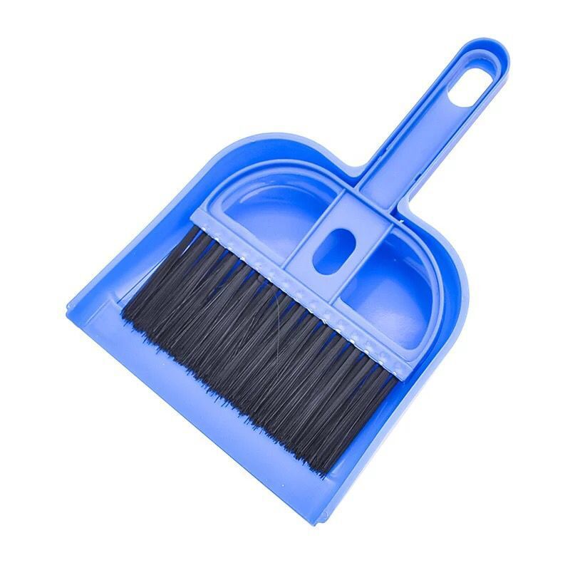 Hamster Cleaning Tool Broom Dustpan Cleaning Cage Brush Sawdust Manure Rabbit Totoro Small Pet Supplies Set