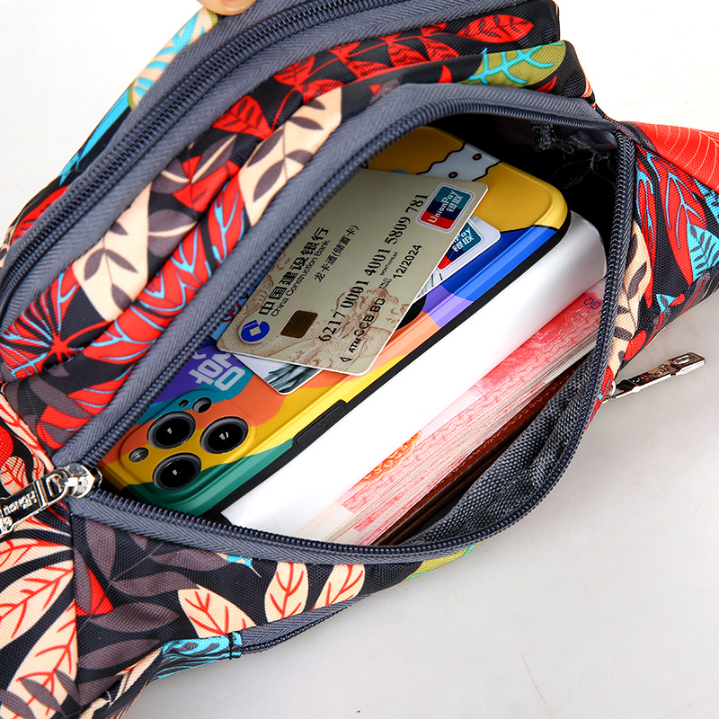 2021 New Cross-Border Supply Sports Leisure Belt Bag Hiking Backpack Outdoor Cash Register Business Money Shoulder Bag Chest Bag Ladies
