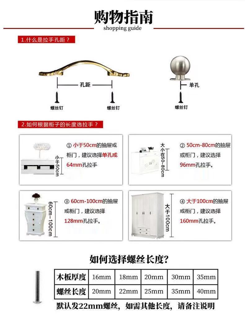 Style Bronze Bird Cage Handle American Antique Modern Minimalist Wardrobe Door Handle Cupboard Drawer Single Hole Handle