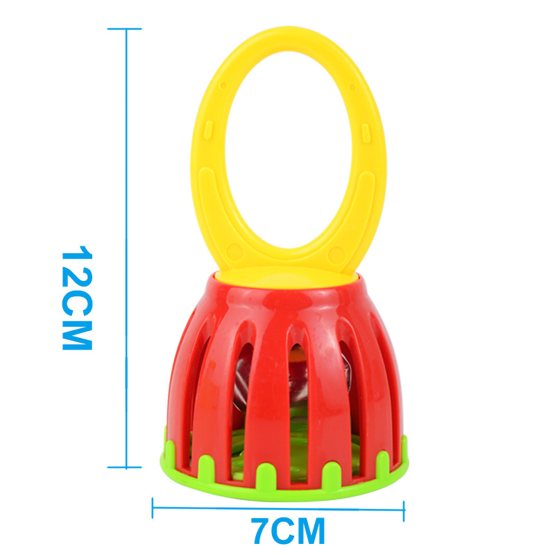 Cage Bell Orff Musical Instrument Cage Bell 3 Colors Mixed Batch Factory Wholesale Price