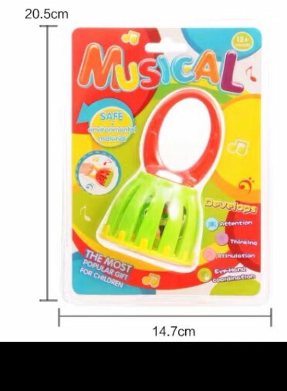 Cage Bell Orff Musical Instrument Cage Bell 3 Colors Mixed Batch Factory Wholesale Price
