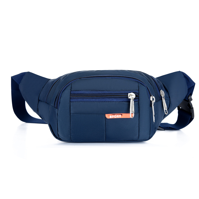 New Waist Bag Men&#039;s and Women&#039;s Multi-Functional Large Capacity Water-Resistant and Wear-Resistant Outdoor Sports Mobile Phone Wallet Cash Register Business Bag