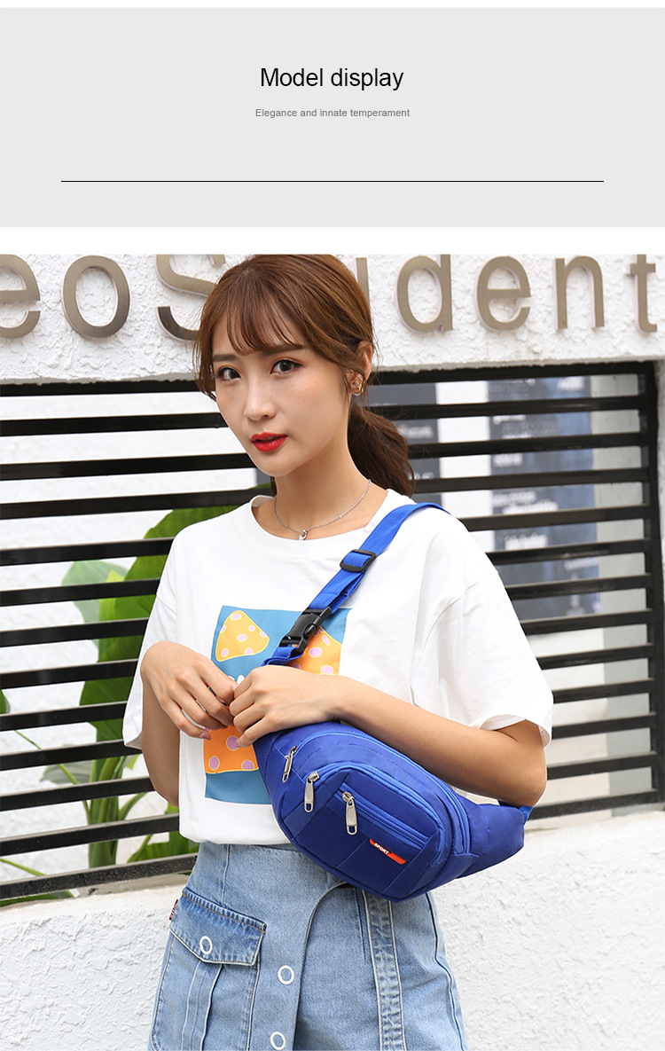 New Waist Bag Men's and Women's Multi-Functional Large Capacity Water-Resistant and Wear-Resistant Outdoor Sports Mobile Phone Wallet Cash Register Business Bag New Waist Bag Men's and Women's Multi-Functional Large Capacity Water-Resistant and Wear-Resistant Outdoor Sports Mobile Phone Wallet Cash Register Business Bag