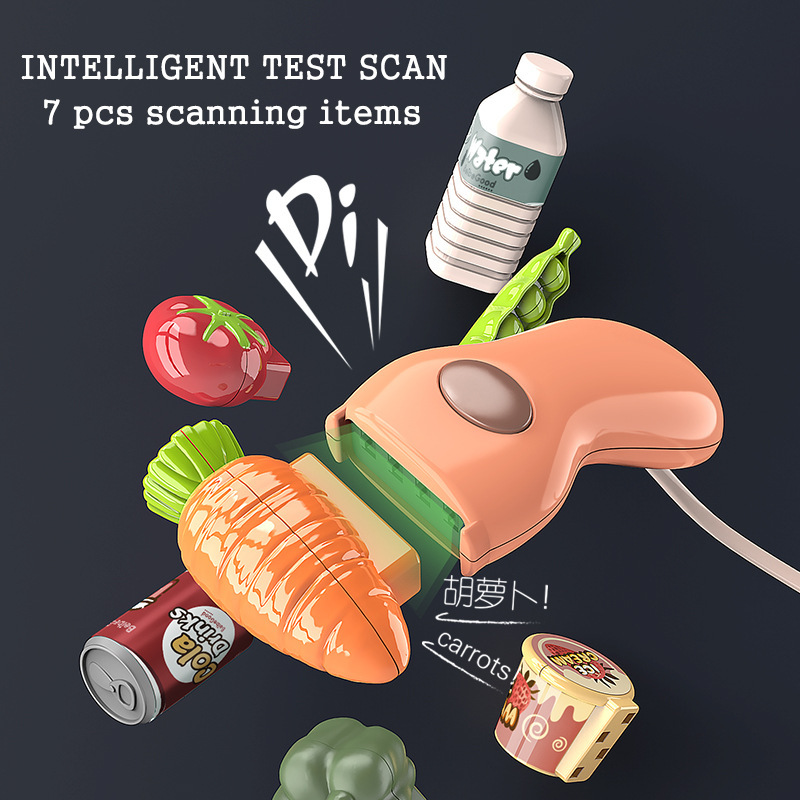Cross-Border Children's Intelligent Voice Recognition Cash Register Toy Scanning Sound Amplifier Calculator Mobile Payment Cash Register Cross-Border Children's Intelligent Voice Recognition Cash Register Toy Scanning Sound Amplifier Calculator Mobile Payment Cash Register