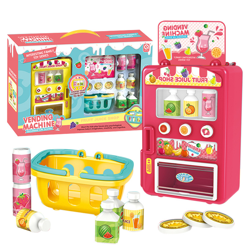 Foreign Trade Puzzle Multi-Functional Simulation Cash Register Toy Home Appliance Series Children Play House Electric with Light Music