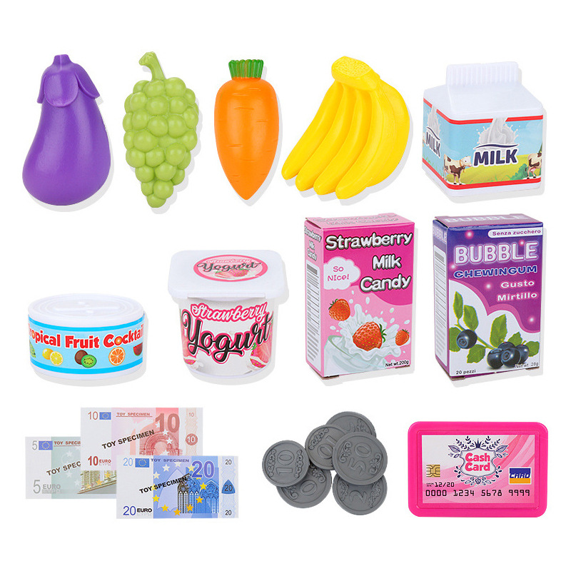 Princess Sophia Supermarket Simulation Cash Register Toys Girls Playing House Multi-Functional Children's Educational Toys Wholesale Princess Sophia Supermarket Simulation Cash Register Toys Girls Playing House Multi-Functional Children's Educational Toys Wholesale